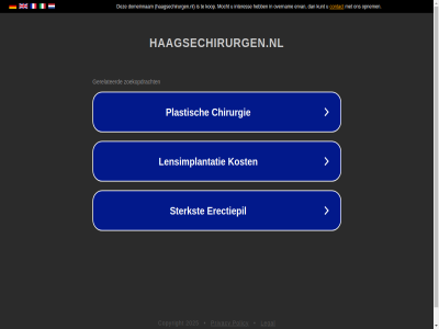 2025 copyright haagsechirurgen.nl legal policy privacy