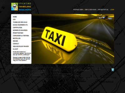 19365 2500 aanbevel aanmeld agenda all bestell certificat chauffeur cj contact cursuss den doel formulier fout gastheerschap gecertificeerd gedan hag handel hoevel hom htx info@sthtx.nl integriteit keurmerk klacht kom krijg levensred login lrh mag mondel nieuw nieuwsbericht norm opmerk populair postbus privacy proeftoets reglement schriftelijk sth taxibeleid taxiverorden toet toets veelgesteld veilig verkeersinformatie volg vrag vwig waard weerbar