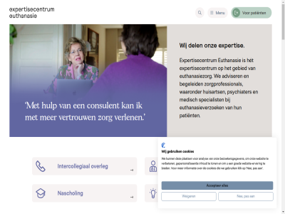 2019 2025 2026 aanspreekpunt aanvrag accepter achter actief actueel actuel advies adviser all allen analys ann arts aspect back back-up begeleid behandel bekijk bent beoordel bericht beroep beschik best bezoekersgegeven bied biedt binn blij blijkt consulent consult contact cookies dag dankzij del deskund disclaimer doorlop doorvrag durv eenmal english enkel erkend ervar euthanasie euthanasietraject euthanasieverzoek euthanasiezorg expertis expertisecentrum gan gebied gebruik gedur gehel gepersonaliseerd gev gewenst giess goed h hel henneken het hom huisart huisarts huisbezoek hulp hulpvrag hulpvrager incompanyschol informatie ingewilligd inhoud intercollegiaal inwill jaarbeeld jaaroverzicht jong kennis kennisbank klachtenregel klik kostelos kun kunt land leidrad les lijd locatie manier marie mariet marit mat mediarichtlijn medisch mee mens menu minder missie naschol nederland nee nem onafhank ondersteun onz oppak organisatie overleg overlegg overslan pas patient per person plaats practices praktijk presentaties privacy psychiater psychisch sam scholing specialist sprenger stan stap stat sted teamverband telefonisch ton up varier vast verbeter verhal verlen verschill vertrouw verwijz verzoek verzorgd waardor waaronder waarop wachttijd war we websit website-ervar weergev weiger welk wij wild zelfstand zet zodat zoek zorg zorgorganisatie zorgprofessional