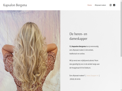 -8 0519 2025 24 29 6 61 a advies afsprak all bergsma connection contact dameskapper dokkum eenvoud eerst gezell her hom hoogstrat kapsalon kapsalonbergsma@knid.nl kom kun lang let mak media onlin reserved right s social telefonisch vrijblijv winkel www.1kapper.nl