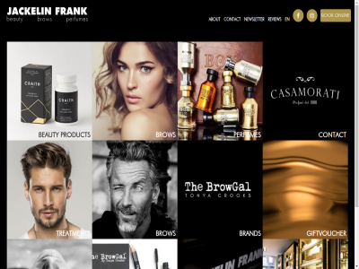 about beauty bok brand brow contact frank giftvoucher hom impression jackelin newsletter onlin perfumes product review stor treatment