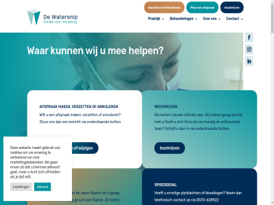 -628922 0570 1 2 2021 2023 2026 57 7213 7418 aanbied aanpak aanvull administratief adresgegeven afmeld afsprak akkoord algehel algemen all annuler b begeleid beginn behandel behandelplann bekijk belang belangrijk bent bereik bericht beschikt bespaard best bestat beter bied biedt bijna binn blek blij blijv bloeding brandenier brugwerk button by certificer client collega complet complex contact control controles cookie cookies copyright corriger cr cruces daarbuit daarom dag dak denkbar denkt dentistry deskund deventer dienst dient digital draagt dur duurzam dynamisch eerst eh eig eindresultat elk endodontologie enthousiast erg ergen ernar ernstig ervan ervar esthetisch familie focuss formulier fraai gan garantieregel gat gebied gebit gebitsproblem gebitsprotheses gebitsrein gebruik gedrag gedrev geintegreerd geintroduceerd gelijkwaard genez gerodontologie gerust gespecialiseerd gestart gezin gezond gorssel grag groep grot halfjar hecht hel help helpt hierbij hiermee hog hoofdstrat hoogst hoogwaard houd huiselijk huisregel hulp hunneperweg implantat implantologie info@dewatersnip.com informer ingericht ingeschrev ingrep inmiddel inschrijv instell inzet javier jonger juist kennis keuz kies kiez kindertandheelkund klaarstat klachtenregel klant klar klik kliniek kom kron kundig kunt kwaliteit lach lastig leert legt lever locatie maaik maakt mak marketingdoeleind medewerker mee meerder meest meestal modern moet mogelijk momentel mondhygien mondhygienist mondverzorgingsprofessional mondzorg mooi nagekom nam namelijk nauw nem nieuw offic omgev onderscheidt onderstaand ontdekt onz opnem optimal orthodontie orthodontisch ouder pakket paro paro-preventieassistent patient peak person pijnklacht plan plann powered praktijk preventie preventieassistent preventiev prioriteit privacy problem proces professional realiser receptie reparer restauratiev resultat rontgenfoto s sam samensprak samenwerk samenwerkt schrijf schumer simpel sind sophie speciaal specialisaties specialist spoed