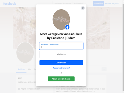 +31 0 1 137 18 2 2024 25320698 6 aanmeld account advertentievoorkeur adverter afsprak all allround behandel beoordeeld bericht by cookies didam e e-mailadres eenmal esdoorn fabienn fabulous facebok foto gehanteerd gepland huidtherapeut info intro leuk mailadres mak mocht netherland nieuw oktober opmerk oud pagina per plaats prijs prijslijst prijstlijst privacy reacties recensies rel s schoonheidssalon schoonheidsspecialist september tarief telefoonnummer verget vind volgen volgend volger voorwaard wachtwoord weergev wel wijzig