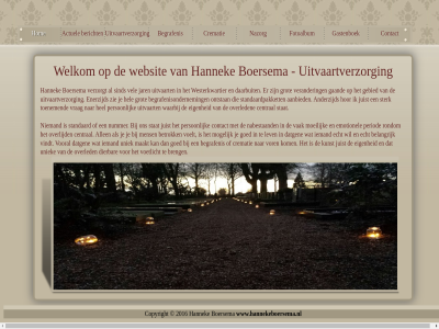 2016 actuel begrafenis bericht boersema contact copyright crematie fotoalbum gastenboek hannek hom nazorg uitvaartverzorg websit welkom www.hannekeboersema.nl