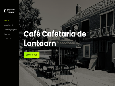 agenda caf cafetaria contact hom lantaarn les menu menukaart openingstijd
