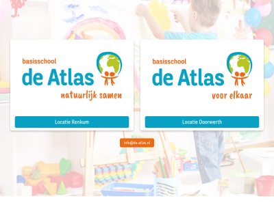 atlas basisschol doorwerth hom info info@de-atlas.nl landingspagina locatie renkum
