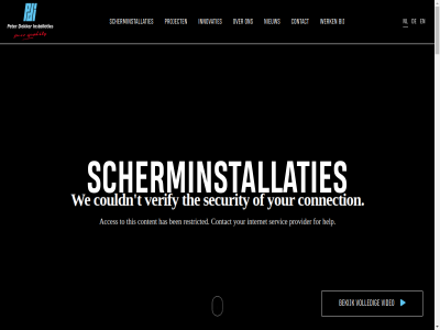 2022 2026 bekijk contact dekker disclaimer innovaties installaties nieuw nl panorama pdi peter privacybeleid project scherminstallaties studios video volled websit werk
