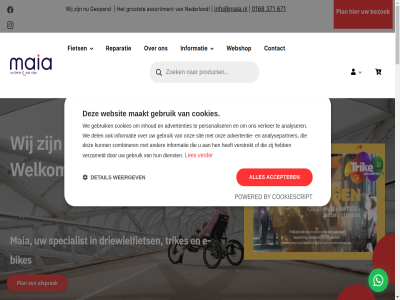 -16 -17 0 00 0168 09 1 2 29 3 30 371 4 4761 5 671 8 aanbod accepter accessoires advertentie advertenties adviser afsprak allemal analysepartner analyser assortiment azub bekijk bezicht bezoek bied biedt bikes btw by ces co combiner contact contactgegeven cookie cookies cookiescript cr daarom dealer del detail dienst dinsdag donderdag driewieler driewielfiets e e-bikes ervar even fiets fietsmerk fietsplan fijn ga garantie gebruik gebruiksgemak geopend geslot grag gratis grootst has hen herroep hoogwaard hp hur icon iederen info@maia.nl informatie inhoud instell klant kleding kwaliteit lag lat leas les levertijd ligfiets maakt maandag maia maia.nl mail mak media merk modell mogelijk natur nederland nem onderdel onz openingstijd opties personaliser pgb pgb-wmo pino plan powered privacybeleid prober product proefrit qwic ram realisatie reparatie retourner revalidatie ruim showrom sit social soort specialist tarief tel tijd trikes uiteraard uitgebreid velotechnik verder verhal verker verschill verstrekt verzameld verzendkost voorwaard voorzien vrijblijv vrijdag waarom war we webshop websit weergev welkom wij wmo woensdag zakelijk zaterdag zevenberg zien zoek zondag zovel zuidhav