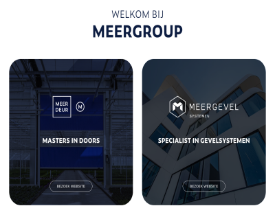 bezoek dor gevelsystem master meergroup specialist websit welkom