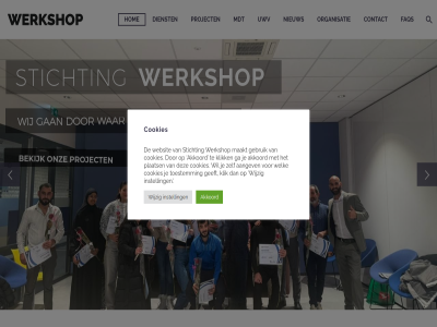 aangev akkoord ander bekijk contact cookies dienst faq ga gan gebruik geeft hom instell klik maakt mdt nieuw omtrent onz organisatie partner plaats project stichting stopp toestemm uwv war websit welk werk werkshop wij wijzig