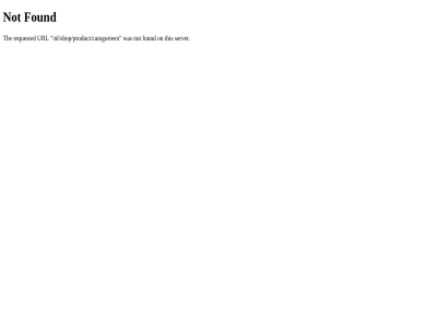 /nl/shop/product/categorieen 404 found not on requested server the this url