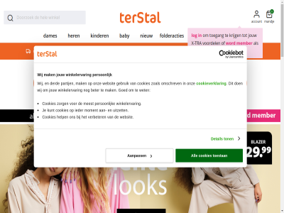 09.00 1 13.00 17.00 2 22 220 3 4 44.99 7 9 aanpass account achteraf algemen all baby behandeld bent betal beter binn blog c chat collectie comodo contact cookies cookieverklar dames derd detail duurzaamheidsverslag folder folderacties g gebruik gezin goed gratis hel help helpcenter her ieder jongen jouw kinder klantenservic kleding krijg kunt log maandag mak mandj meest meisjes meld member moment next nieuw omschrev onlin ontvang onz openingstijd ophal partij person previous privacy retourner royal ruil s sal shop statement t/m telefonisch terstal terstal-xtra toegang toestan ton tra travelstof uitzet uur vanaf verbeter verzend voordel voorkom voorwaard vrag vrijdag websit werk wet wij winkel winkelervar word x x-tra xtra xtra-royal zaterdag zoal zoek zorg