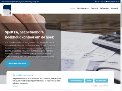 0318 100 33 36 6718 69 693391 91 aangift aanslag aanspreekpunt aanvull actuel administratie administratief administraties administratiev adresgegeven advies adviseur afdel afsprak bank beeld belastingaangift belastingdienst bent bereid berghuis betal betrouw biedt blauw boekhoud boekhouder boekhoudkantor boekhoudkund brievenbus cijfer complet contact contactdetail daarin daartussenin dag dagelijk degelijk desgewenst deskund dienst direct doem duidelijk ede een enkel envelop espressobar extern fa fazant financieel financiel financier financieringsaanvrag fiscal flexibel fungeert gegeven geld geleverd gemak gerust geschill gewon goed grag groei grot hel help hoek hog hom inboek info@spelt-fa.nl inoma inschakel inspring interim jaarreken kalm kantor kijk klant klein klinkt klopp kort krijg kryptonstrat kunt kwartal laagdrempel langdur lijn loonheff loonstrok maandelijk mak medewerker meerder meten mkb mkb-ondernemer moment naheff namen nar neemt netwerk nicolien omzetbelast ondernem ondernemer onz opdracht opstell overlat overnem per person piek praktisch prijs privacybeleid producer professional reacties redelijk referenties regel routebeschrijv salarisadministratie salariss samengevat schakel schrikt servic simpel snel snell spelt super tariev tevred tred uitgelegd uitval uren vast veenendal verder verplicht verstrek vertrouw vervang verwerk verwerkt verzorg vlot vrag waarmee we wek werk werkaanbod werkkapital werknemersgegeven wij will wilt woord wr zegg zeker zelf ziekmeld zorg