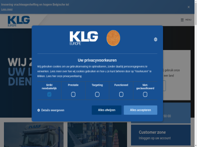 +31 0 00 05 09 1 10 1918 2026 324 5 50 77 aanvrag accepter account afrika afwijz algemen area automotiv azie beher bel belangrijk beleid belgisch bent bereidt bericht bestemm bezorg borderles cod conduct contact cookie cookies customer daarbij dag detail dienst dienstverlen dienstverlener direct douan douaneafhandel duurzam duurzamer editie eerst elk europ europa export faq frankrijk functionel gebruik gebruikservar geclassificeerd geschiedenis gevierd gezocht grag grenzelos grot groupag hoger hongarij impact import info@klgeurope.com informatie inlogg international invloed invoer jar juli juni klein klg klik kom koninkrijk kunt laatst land legt les locaties logistic logistiek lucht maakt mali media meest milieu mvo nadruk nederland nem netwerk niet-geclassificeerd nieuw noodzak o ontvang onz oploss optimaliser pallet partner per persoonsgegeven portal prestatie prijsindicatie privacy privacyverklar privacyvoorkeur rb rb-media realisatie rijtj roemenie rond sector selecter servic service-tol sinc spanj sport stapp statement strikt target tol toolbox tran transport transportbedrijf tred trein treintransport twee verander verenigd verwerk voorkeur voorwaard vrachtwagenheff warehous we websit wedstrijd weergev wegtransport welk wereld wereldwijd werk werking wij wijntransport wk zee zeetransport zending zoek zon