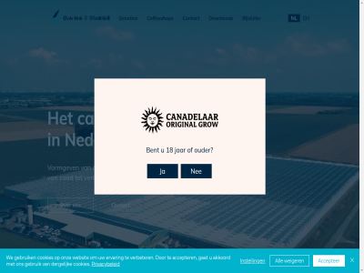 10 100 18 2018 accepter akkoord all bekijk bent benut best bijsluiter breng brengt canadelar cannabis cannabismarkt cannabispotentieel cijfer coffeeshop contact cookies deelnem dergelijk download efficient ervar europa experiment expertis faciliteit gat gebruik geleg gemeent genetica gereguleerd grootst help hoogtes industrie innovatiev instell international jar kas klant kwaliteit kwek kweker luister manier natur nederland nee nl onafhank ongek ontluik ontsluit ontwikkel ontwikkelt onz ouder pijler plant privacybeleid productontwikkel recreatiev retaildistributie schal sind stap sungrown teler ten toeleveringsket uitmunt ultramodern uniek vanuit verbeter verkop vertrouw video vier vindt voll vooruit vormgev war we websit weiger werknemer wietexperiment zad zonlicht zuid