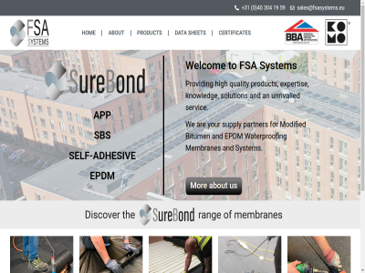 +31 0 19 304 32 40 5611 59 about addres adhesiv an and app are bitum bj certificates contact data eindhov epdm expertis for fsa high hom knowledg lichttor membranes modified mor partner product provid quality sales@fsasystems.eu sbs self self-adhesiv servic shet solution supply system tel to unrivalled us waterprof we welcom your