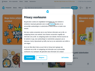 0.00 10 17.99 2x 60 7 aanbevel aanbied aankop aanpass accepter account advertentie advertenties ah albert all allen analys analyse-doeleind app assortiment bent bestell bezorg bijvoorbeeld bijzonder binn bio bonus boodschapp box breaker broodtopper buit combiner cookiebeleid cookies daarnaast dag deal doeleind ebok extra favoriet filmavond ga gebruik gef gegeven geplaatst gratis grootst hebt heijn hel hiermee hierop hoofdinhoud informatie ingelogd inlogg instell interesses intrek jar kader keuz kies klantenservic klantinzicht klein klik klikt koffie korting krijg kun lat lekker les lever liefd luisterboek mak mega min mogelijk nieuw nog noodzak onlin ontdek onz partner passie per person persoonlijker premium prijsjes privacy privacybeleid prober product sjouw smaakvol smak snack snel spaaracties spar spelt storytel supermarkt techniek terra tijd toestemm ton vanavond verbeter vergelijk verrass verwerk verzamel via volkor voordel voorkeur wanner we websit weergav weiger wij wijzig win winkel zakelijk zien zoek zoekgedrag