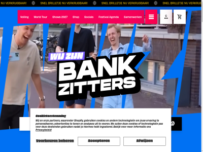 2026 2027 accepter advertenties afwijz agenda algemen analyses bankzitter beher bekijk beleid binnenkort brilletj by community contact cookies cookietoestemm doeleind ervar festival gebruik hebt hiermee informatie ingestemd join jouw koen mailtj matthy merch milo muziek nadat nieuwsbrief officiel ontvang onz partner pas personaliser privacy privacybeleid raoul robbie s samenwerk schrijf shop shopify show snel social technologieen ton tour veiling verkrijg video voer voorkeur voorwaard waaronder we websit wet wij world zull