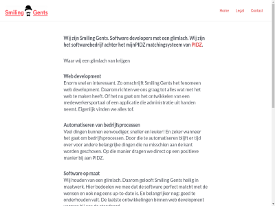 2024 aangan aanstek achter administratie all allemal allen another applicatie automatiser bedoel bedrijfsprocess belangrijk belangrijker best bestend binn blijft chemie contact content copyright daarom daarvor dat del developer development ding direct doet drag eenvoudiger eer eigen elk elkar enorm fenomen gan gat gebruik gelooft gent geschov glimlach goed grag hand heilig hom houd ingespeeld innovatief interessant just kant kennis kernwaard klant krijg kund laatst legal leuker maatwerk mak manier mat matchingsystem matcht medewerkersportal mee mijnpidz misschien mooi nam neemt omschrijft onderhoud ontwikkel onz passend passie perfect pidz plezier positief positiev positiviteit reserved resultat richt right sit skip smiling snel sneller softwar softwarebedrijf standaard team teamspirit techniek terug tijd to toekomstgericht tof uitdag up up-to-dat valt vind vorm wanner war we web webapplicatie weg wens werkt werkwijz wij wordpres zeker zie