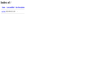 -02 -09 20 2023 21 bin cgi cgi-bin description index last modified nam siz