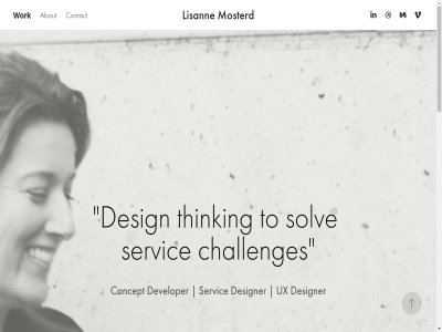 about challenges concept contact design designer developer email lisann mosterd send servic solv thinking to ux work