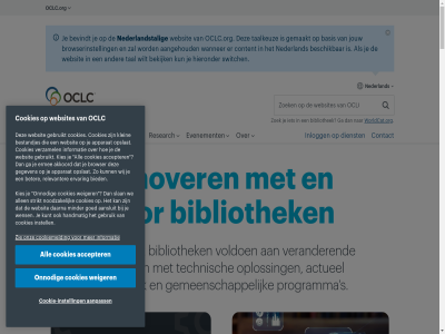 aangestuurd bibliothek direct led nederland oclc oclc.org pagina samenwerkingsverband wereldwijd