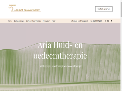 -17680975 0527 06 2019 408 637 aria behandel by contact created f flevoland ghous ghous-hassan hassan hom huid huidtherapie info@aria-huidtherapie.nl lasertherapie licht oedeemtherapie onz opnem product proudly spoednummer tel with wix.com