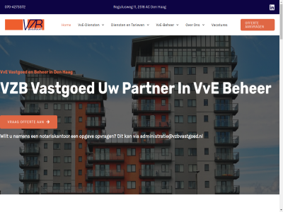 -4273372 070 11 15 18614 2005 2026 24/7 2502 2516 aanpass aanvrag aanvull ac actief actueel administratie administratie@vzbvastgoed.nl adres afsprak all allen appartement beheerder beher bel benodigd bent beschik bestur betalingsachterstand betrouw bewez communiatielijn complex contact contactgegeven controler copyright daadkracht debiteurenbeher den dienst document doorgev download e e-mail eerlijk eig eigenar en ep ervar financiel gat gegeven grot hag handleid hel hierin hiervor historisch hom honderd hoofdkantor inactiev info info@vzbvastgoed.nl inlogg inzicht inzien jaarreken jar juist kascommissie kiest klantenservic klein kort krijgt led ledenportal les liever lijn login mail meld melding mijnvv namen nederland nieuwbouw nieuwbouwproject notariskantor offert omvat onderhoudsmeld onlin ontvang ontvangt opgav opvrag pand partner per portal postbus professionel regulusweg s schad schadeformulier sind slapend snel stell stuurt t tariev toegang twee uitnod vacatures vastgoed verduurzam verzoek via vind volg volled vrag vul vve vve-beheerder vve-beher vve-dienst vve-led vzb vzbvastgoed waarom wilt