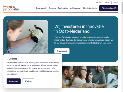 01 02 03 06 11 18 28 4 7511 83 aanpak accepter adres adviesgroep adviser afwijz akkoord allen analyser bedrijf bekijk belangrijk betrok bezoekt bijeenkomst bijvoorbeeld bv contact cookies del deskund digital drag duurzam economisch en ensched ervar ga geanonimiseerd gebruik gegeven gelderland grag hieronder hom info@twinningparticipaties.nl innovatie investeert invester jk jou jouw kapsones kennis kunt les m.h maatschapp mak nederland net netwerk nieuw ondernem ondernemer ontwikkel onz oost oost-nederland overijssel participaties pitch precies regio regional rendement sam samenlev sector sit stimuler stimuleringsfond toepass tromplan twinning verbeter verschil versterkt verzamel via vind we websit weiger werk werkt wij