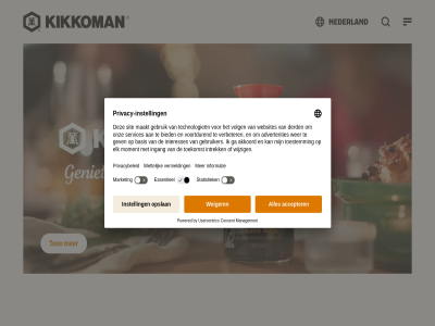 fir instell kikkoman nederland privacy privacy-instell the ton umami welkom wereld