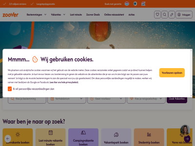 150.000 299 3 9 aanbied accommodaties acties advertenties analytisch bedrijv bestemm boek campingvakantie cookies deal direct enkel ervor facebok garantie geboekt gebruik gegeven geselecteerd gev googl hel help ideal inlogg jou jouw keuz kiez krijgt kunt laagsteprijsgarantie last les mak met miljoen minut mmmm mogelijk mooist onlin opslan p.p pass person plaats prijsgarantie privacybeleid reis reisaanbied reisassistent review sam snel speciaal stedentrip toestemm vakantie vakantiepark vakanties vanaf verr verzamel vind voorkeur waarmee war we websit wens werk wij zien zodat zoek zonvakantie zoover