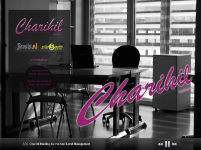 +31 4 546 633646 64a 7678 bl bv charihil geermanstrat geester holding level management next ov phon the websit www.charihil.com