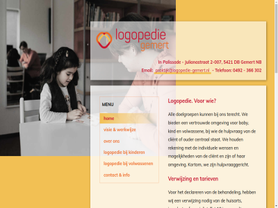-007 0492 15 18 2 2019 2025 302 31 366 5421 adem ademtherapie all baby balan basispakket behandel bied bonger central client contact db declarer direct dixhoorn doelgroep eerst eig elk els email enthousiasm ergotherapie fysiotherapie ga gebracht gemert gezondheids­centrum grip haptotherapie hiervor hom houd huisart hulpvraaggericht hulpvrag individuel info informatie ingang inspiratie jar jeugdart jong julianastrat kind kinder kortom lang langen laura liek logopedie maart mat menu method mogelijk nauw nb nl nodig oefentherapie omgev onbeperkt ontspanningstherapeut onz ouder palissad paramedici­palissad paramedisch per polis/zorgverzekeraar praktijk praktijk@logopedie-gemert.nl raadpleg reken resultat risico roodvos.nl sam samenwerkings­pagina specialist stat stopp stopt tal tariev telefon terecht toegank uitvoer vanuit verbruikt vergoed vertrouwd verwijz videler vijf visie volwass volwassen we webdesign websites wens werk werkwijz wij zorg zorgbog zorgverzekerar