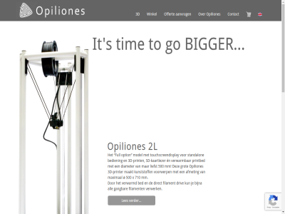 1l 2l 3d 3d-printen 3d-printer 500 6987 710 750 9c aanvrag afmet all bed bedien bigger bijna bouwvolum contact custom custom-host diameter direct driv en enorm filament full gangbar gemaakt giesbek go goedkoopst grootformat grot host info@opiliones.nl it jouw kaartlezer kun kunststoff ler les liefst liter maakt mat maximal mm model nijverheidsstrat offert onz opiliones option per print printbed printer repetier s sd sd-kaartlezer softwar standalon stap ter tim to touchscreendisplay verder verwarm verwarmd verwerk voorwerp wereld winkel x ø
