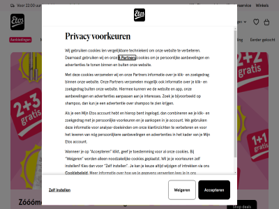 0 00 22 70 8 aanbevel aanbied aankop aanpass accepter account advertentie advertenties allen analys analyse-doeleind app baby beauty bent besteld bijvoorbeeld binn buit cadeaus combiner cookiebeleid cookies daarnaast deal doeleind drogist eerder etos geavanceerd gebruik gef gegeven gekocht gel geplaatst gezond hebt hiermee hierop huis informatie ingelogd inlogg instell interactie interesses intrek kader keuz kies kind klantenservic klantinzicht klik klikt korting krijg kun les lever lucovital merk mogelijk mooi morg nivea nog noodzak o.a onz opent partner per person persoonlijker privacy privacybeleid reis shampoo shop techniek thuis toestemm ton trending uur veld venster verbeter vergelijk verwerk verzamel verzorg via voel volled voordel voorkeur wanner we websit weiger wel wij wijzig winkel zien zoek zoekgedrag zoekopties zomer zooomerdeal zooovel zwanger
