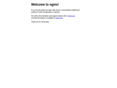 and at availabl commercial documentation for nginx nginx.com nginx.org onlin pleas refer support thank to using welcom you