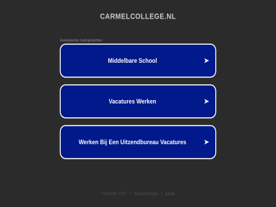 2023 carmelcollege.nl copyright legal policy privacy