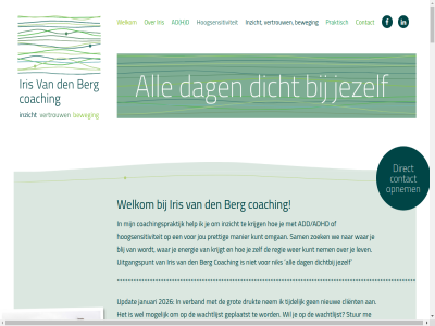 06 07 1977 2 2026 24 2804 45 48 56 62 85 aangeslot aangetoond aanpak aanwez aanzien accepter achter acties activer activiteit ad add add/adhd adhd af afgeleid afgerond afgesteld afgezegd aflop afspel afsprak aftrek algemen all allemal allen analytisch ander anderman aspect beantwoord bedrijf bedrijfskost begeleid begin begrenz begrijp behandeld behoeft belang belangrijkst belast belastingdienst bent bepaald bepal bereik berg bericht beroepscoaches best betekent beter beurt bewar beweg bewust bezig bijbehor bijna bijvoorbeeld blij bloei bovendien brein breng bruist btw budget burn burn-out bènt centrum client coach coaches coaching coachingspraktijk coachingstraject coachingsvrag concentratietak concentrer concret conform contact contactformulier continu control creatief cursus d daarbij daarnaast daaruit dag dagenlang deborah degelijk den denk derd diagnos dicht dichtbij dieg dikwijl direct dossier drad driftbui druk drukt duurt e e-mail echter een effect effectiever eig eigenschap elk elkar emoties en en/of energie erg ertoe ervar ervaringsdeskund essentieel euro eventuel extrem faalangst feillos frustratietolerantie frustrer functioneert gan gat gebeurt gebeurteniss gebied geblek gecertificeerd gedacht gedrag gedragsproblem gegeven gemaaid gemen gemerkt gemiddeld geniet geplaatst geprogrammeerd getrouwd geur gev gevestigd gevoel gevolg gevolgd gewon gezinsdynamiek goed gouda grag gras grot h haast half hand handelingspatron hartelijk hebt heft heftig hel helas help hen herken herkenn hersen hersengebied hiervan hij/zij hl hoefd hoek hoev hoger hoofd hoogsensitief hoogsensitief.nl hoogsensitiev hoogsensitiviteit hor houd hsp hulpbronn hulpvrag hèbt ideeen iederen iemand impuls inclusief info informatie informer inhoudt inmiddel inspel instell inten interes inzet inzicht iris iris@ivbcoaching.nl ivb januari jezelf jij jou jouw juist kenmerk kenmerkt kenn keuzes kijk kijkt kind kinder kleding kom komt kost kracht kreg krijg krijgt kunt kwaliteit kwaliteitscertificat 