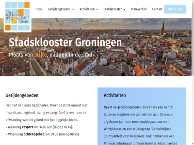 08.45 09.00 16.45 17.00 2023 2026 23 aantal activiteit activiteitenagenda aduard afgelop afwissel beginner benedictijn betekenis bezig bezinn bezoek bibliodrama bied biedt contact copyright daarnaast dagelijk drankj ederen eerst eeuw elk elkar even gat gebed gef gehad geleg genot getijdengebed groep groning groningen-stad haddingestrat hart hom hopelijk houd i identiteit info inlop inspiratie inspirer jar kennismakingscursus kerk klooster komend leuk lev lezing luther maand maandag mens mid muziek n naast nieuwsbrief ochtendgebed omlijst ontmoet ontwikkel onz passant pinksterpelgrimag plann plat pleisterplat plek proef psalmgebed rondom ruimt spiritualiteit stad stadjer stadsklooster steun stilt studiegroep terug trek uitgenodigd uur vanwijkonlin vesper vind vinder we webdesign wek welkom woensdag writefulnes zang zin zoeker zoektocht