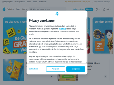 0.00 10 14.99 25 250 2x 7 aanbevel aanbied aankop aanpass accepter account advertentie advertenties ah albert allen analys analyse-doeleind app assortiment bent bestell bijvoorbeeld binn bio bonus boodschapp borrel boterzacht box brod buit cadeau combiner cookiebeleid cookies daarnaast deal diptip doeleind doritos excellent extra fris friszoet ga gebruik gef gegeven geplaatst giga gratis grootst hebt heerlijk heijn hiermee hierop hoofdinhoud iederen informatie ingelogd inlogg instell interesses intrek jar kader keuz kies klantenservic klantinzicht klik klikt knapper koffie korting krijg krokant kun lekkerst lenteproduct les lever luchtig mild min mogelijk nog noodzak onlin ontdek onz partner per person persoonlijker premium privacy privacybeleid product recept smak snel spaaracties spar supermarkt techniek terra tijgerjasj toegank toestemm ton traprenovatie verbeter verfijnd vergelijk verwerk verzamel via vier voorjar voorkeur wanner we websit weiger wek wij wijzig win winkel zakelijk zien zo zoek zoekgedrag
