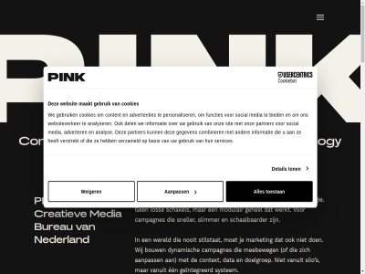 0 050 1 10 2 2024 2025 21 24 3 4 763 9711 aanpass accent actiever add advertenties adverter agencies all analys analyser andersom award basis begrijp best bied blending bouw browser bundel bureau campagnes cases combiner connect content context cookies creatie creatiev creativ creativity data del detail digital doelgroep does don draait dynamisch een en erk fonk150 functies gebruik gedempt gegeven gehel geintegreerd groning het hg hom ide idea info@pinkagency.nl informatie instagram it klopt kracht latest linkedin los m maakt market marketingbureaus media mediamens meebeweg middelgrot modulair nederland nooit not onz partner personaliser pink s samengebracht san schaalbaarder schakel services silo sit slim slimmer smart sneller social som stilstat support system t tag tech technologie technology the think through toestan together ton umfeld vanuit versneller verstrekt verzameld video we websit websiteverker weiger wereld werk werkt wij work your zit zuiderdiep