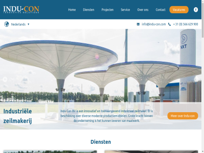 0 08.15 15.00 17.00 31 566 629 900 agricultur bedrijf beeld beschik binn bov bv con contact design dienst diver donderdag friesland grot grou holland hom indu indu-con industrie industrieel industriel info@indu-con.com innovatief innovativ klein kracht lever maandag maatwerk menu modern montag nederland object onderhoud ondernem openingstijd partner productiemiddel programma project promotie reclam recreatie renovatie reparatie samenvat servic services solution sport structur tent toonaangev transport vacatures vrijdag zeilmaker zeilmakerij