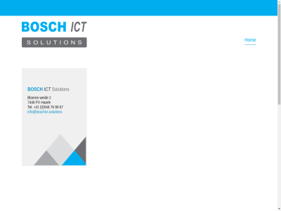 +31 0 2 548 67 7448 76 90 all bloem bloeme-weid bosch boschict.solutions copyright haarl hom ict info@boschict.solutions px reserved right solution tel weid