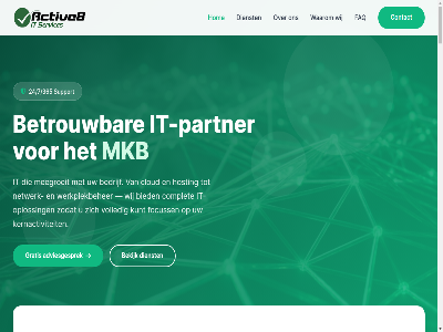 +31 0 00 08 18 2025 24/7 24/7/365 34100167 371101 655 99.9 active8 adviesgesprek all bedrijf bedrijfslev bekijk betrouw bied btw btw-id cloud complet contact dienst ervar faq focuss garantie gratis haarlem hom hosting id info@active8.eu it it-oploss it-partner jar kernactiviteit klant kunt kvk ma meegroeit mkb modern nederland netwerk netwerkbeher nl002080290b15 ondersteun oploss overeenkomst partner privacybeleid recht regel services support system tevred uptim verwerker volled voorbehoud vr waarom werkplek werkplekbeher wij zodat