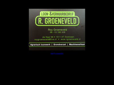 groeneveld info@rgroeneveld.nl lon r verhuurbedrijf