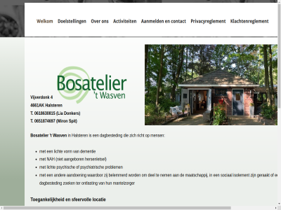 0618630815 0651874697 133 1927 1987 2021 2025 4 4661ak aanbouw aandacht aandoen aangebor aangepast aanmeld achterzijd activiteit atelier behoud belemmerd berg beschik bevind bosatelier bosrijk brabant brandweerkazern buitenlust central comfort complet contact dagbested del dementie doelstell donker douch eigendom eind fietspad geasfalteerd geleg geraakt gevestigd groen grot ha halster hersenletsel hulpmiddel isolement karakteristiek kenmerkt klachtenreglement landgoed landschap lat lia licht liefst locatie maatschappij mantelzorger mens miron nah natuurgebied nem omgev ontlast onz overal pand prachtig privacyreglement problem psychiatrisch psychisch richt rollator rolstoel rolstoeltoegank rustig schitter sfeervoll sfer sind sociaal spit stichting t ter toegank toilet tuss uitgebreid verbouwd verhoogd vijverdonk volled voormal voorzien vorm waardor waaronder wandel wasv welkom wij zinvoll zoal zoek zom