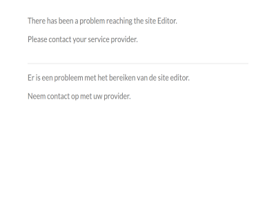 a ben bereik contact editor error has nem pleas problem provider reaching servic sit the ther your