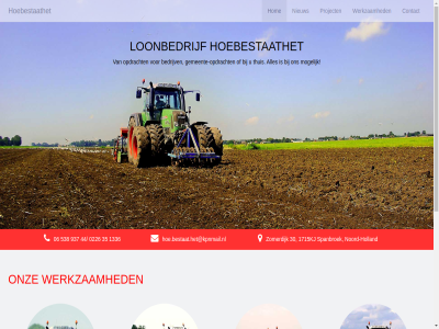 0226 06 1336 1715kj 30 35 44 538 937 agrarisch contact cultur dienstverlen grondverzet hoe.bestaat.het@kpnmail.nl hoebestaathet holland hom laatst loonbedrijf loonwerk nieuw noord noord-holland onz project spanbroek technisch tuinbouw veehouderij werkzam zomerdijk