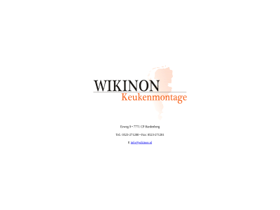 -271280 -271281 0523 7771 9 aanbouw cp e esweg fax hardenberg info@wikinon.nl tel websit wikinon