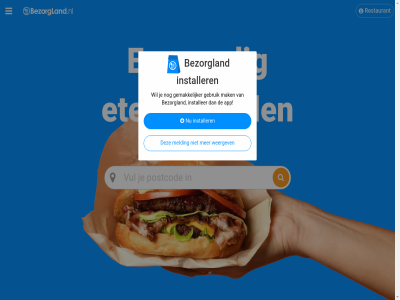 app bestell bezorgland buurt eenvoud eten gebruik gemakkelijker installer mak melding onlin restaurant vind weergev